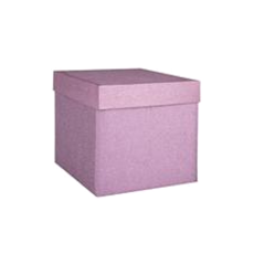 Flat Pack Glitter Gift Box, Assorted